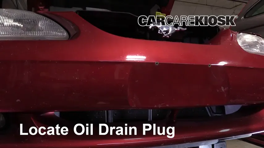 1998 Ford Mustang GT 4.6L V8 Convertible Oil Change Oil and Oil Filter